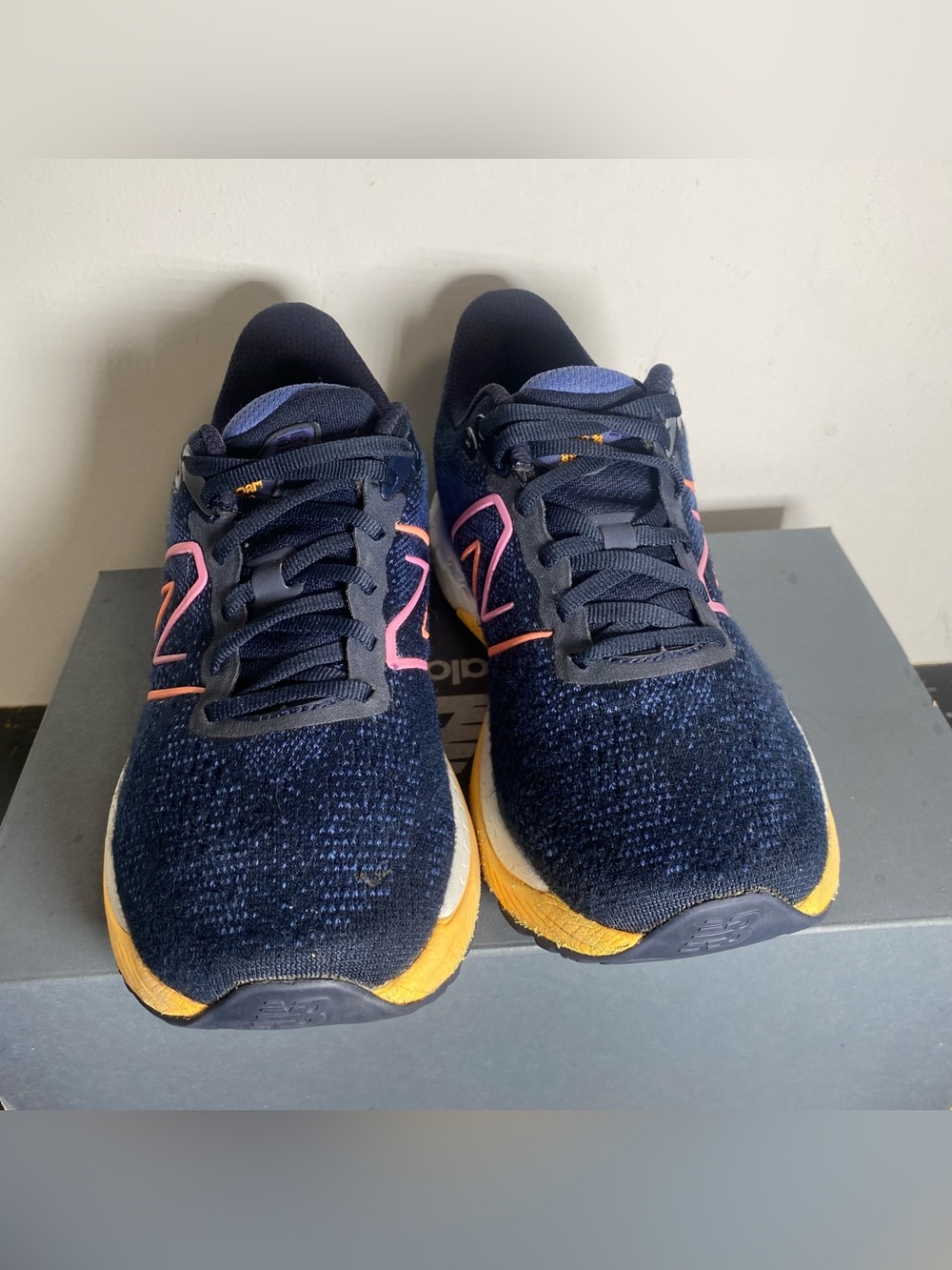New Balance Women’s Fresh Foam 880v12 Blue Running Shoes Wide Width - Picture 3 of 7